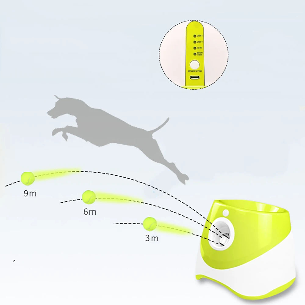 Automatic Tennis Ball Launcher 20% OFF🔥+ FREE SHIPPING