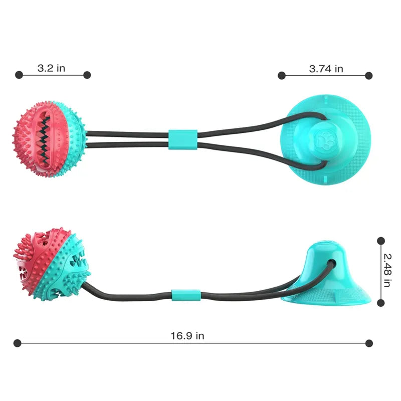 Suction Ball Interactive Dog Toy Low Stock Alert 🚨 FREE SHIPPING