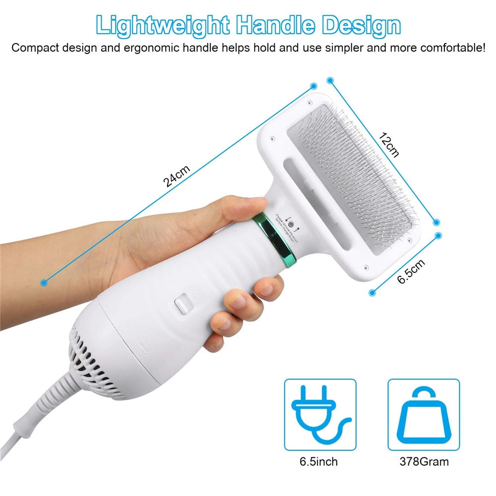 25% OFF + FREE SHIPPING 🔥 Portable  2 In 1 Dog Hair Dryer