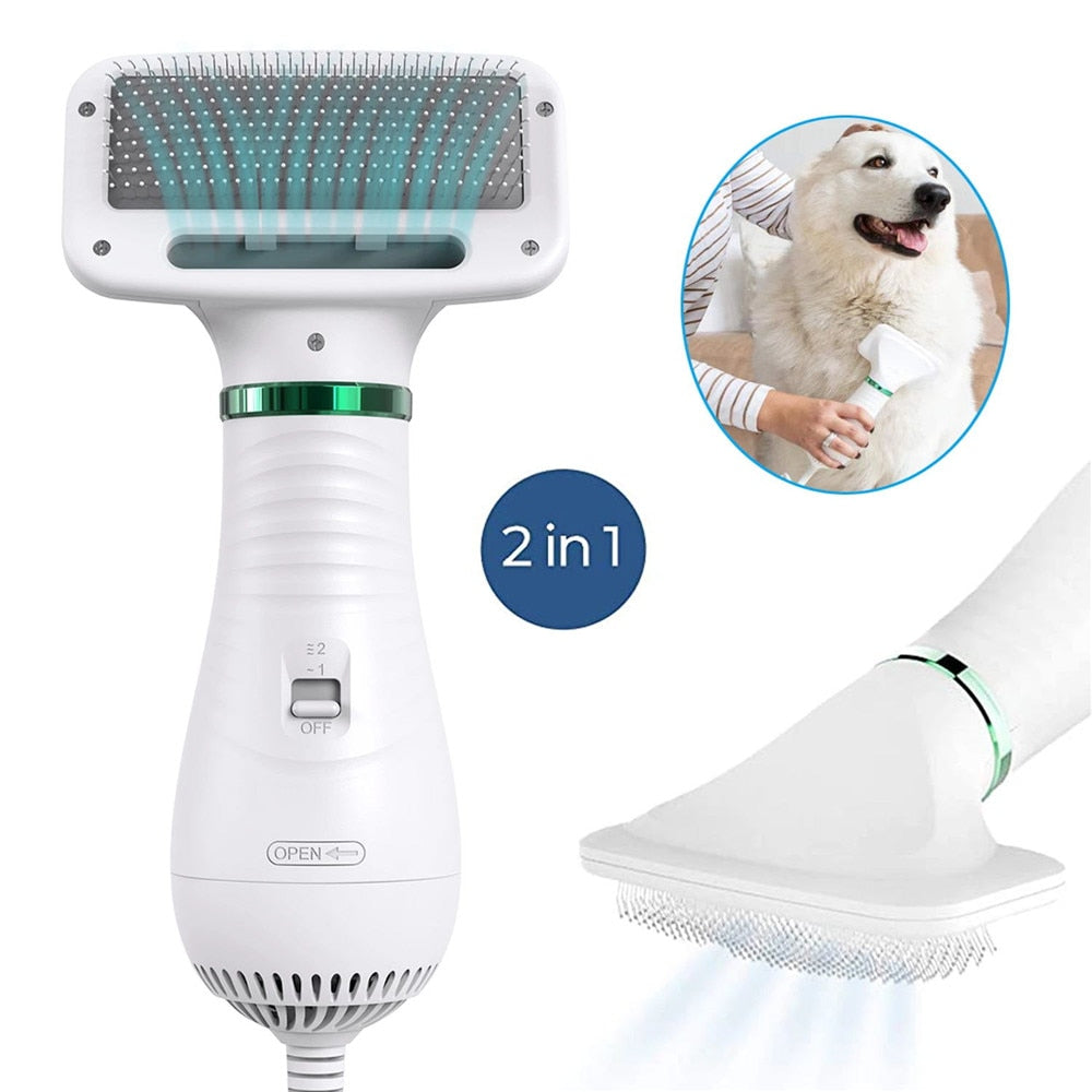 25% OFF + FREE SHIPPING 🔥 Portable  2 In 1 Dog Hair Dryer