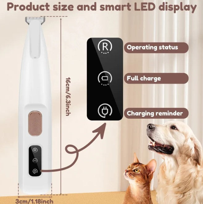 Pets Paw Trimmer w/LED Light BEST SELLER 🔥 LIMITED STOCK+FREE SHIPPING
